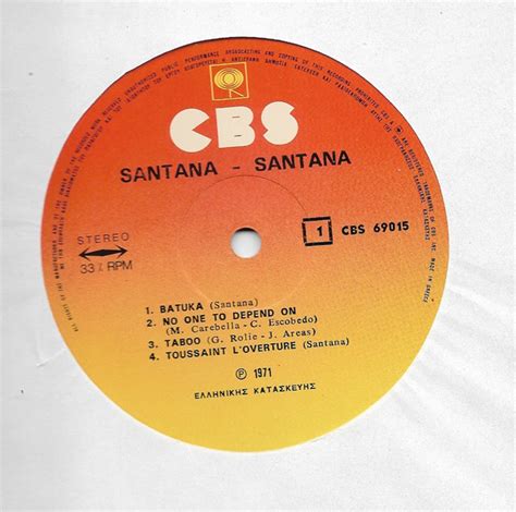 Santana 3 Vinyl Discogs