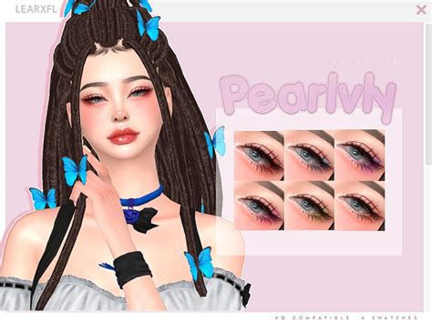 Pearlvly Eyeshadows N Learxfl Eyeshadow Makeup Cc Sims