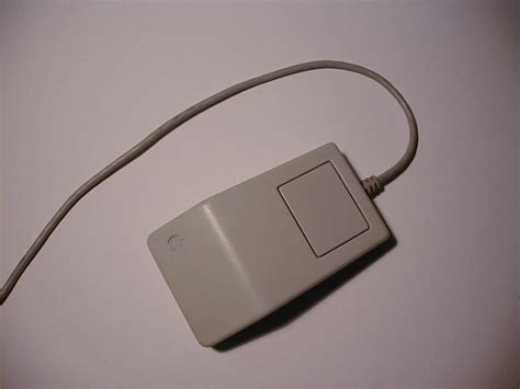 Free Image Of Classic 80s Apple Mac Mouse