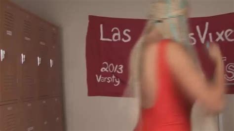 Blonde Shemale Fucked In Locker Room AShemaletube