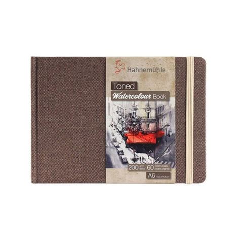 Hahnem Hle Beige Toned Watercolour Book A Landscape Pagina S