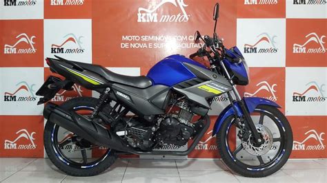 Yamaha YS 150 Fazer SED 2020 Azul KM Motos Sua Loja De Motos Semi Novas