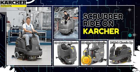 Pengertian Scrubber Ride On Karcher Fungsi Jenisnya