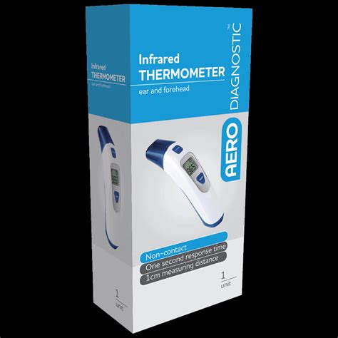 Aerodiagnostic Personal Infrared Ear And Forehead Thermometer She Group