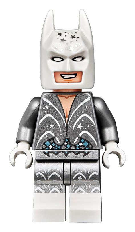 Sparkle Batman from Lego Movie 2 (plus the crucial white fur cape with ...