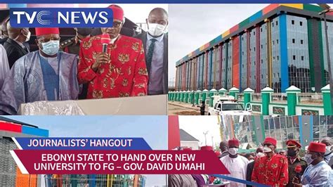 Gov Umahi Delivers Beautiful Federal University To Ebonyi State YouTube