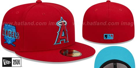 Los Angeles Anaheim Angels 2023 FATHERS DAY Fitted Hat