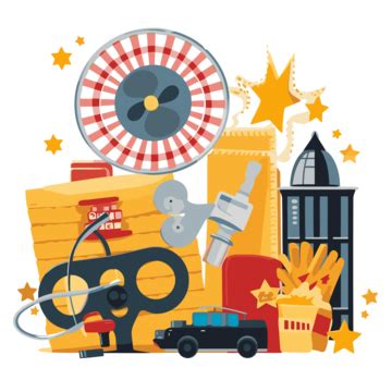 Cartoon Entertainment City PNG, Vector, PSD, and Clipart With ...