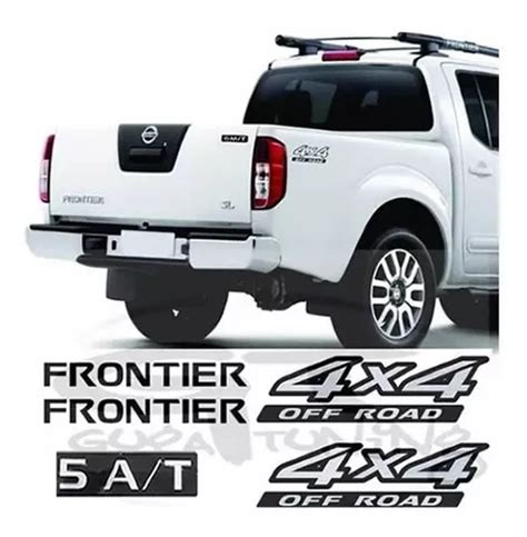 Adesivo Nissan Frontier Rack Lados X Par At Parcelamento Sem