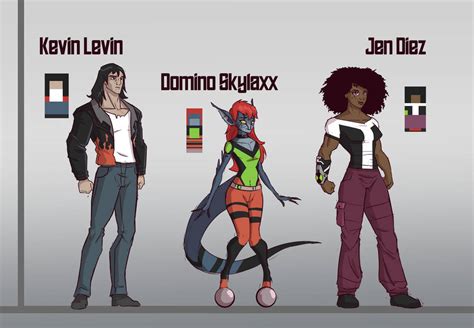 Jen 10 Characters By Alorix On Deviantart