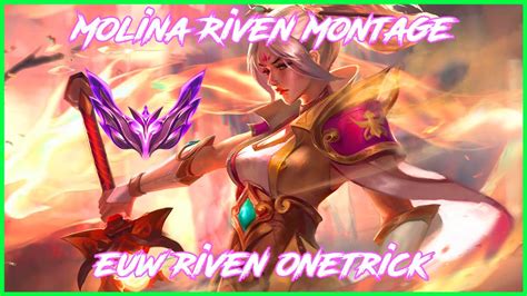 S12 Euw Master Tier Riven Montage Youtube