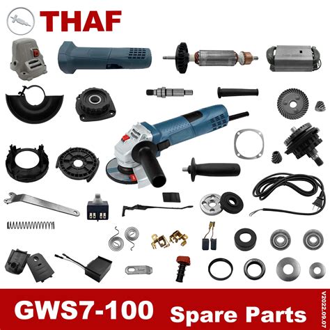 Replacement Spare Parts Power Tools Parts Accessories For Bosch Angle Grinder Gws7 100 Gws7 115