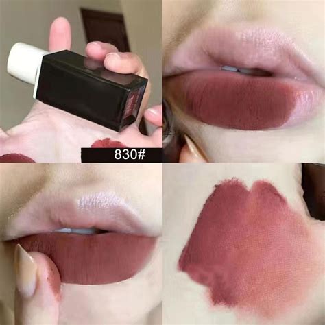 Dark Brown Matte Velvet Lip Gloss Waterproof Liquid Lipstick Nude Brown Lip Gxw V G Walmart