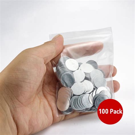 15mm Dia X 0 3mm Thick Disc Steel Striker Round Metal Steel Disc Strike