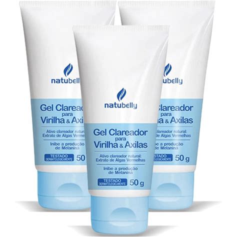 Kit Creme Clareador De Axilas E Virilha G Natubelly Submarino