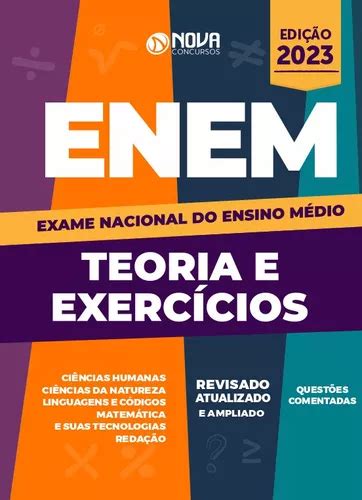 Apostila Enem 2023 Teoria E Exercícios provas 2021 E 2022 Comentadas