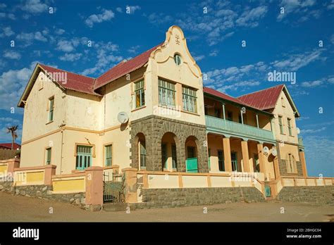 German colonial architecture, Luderitz, Namibia, Africa Stock Photo - Alamy