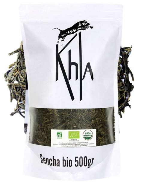 Thé vert de Chine Bio Sencha poche vrac 500g