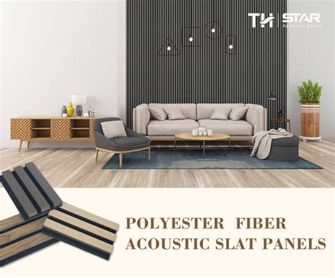 Interor Soundproofing Grooved Acoustic Slat Wooden Wall Panel For