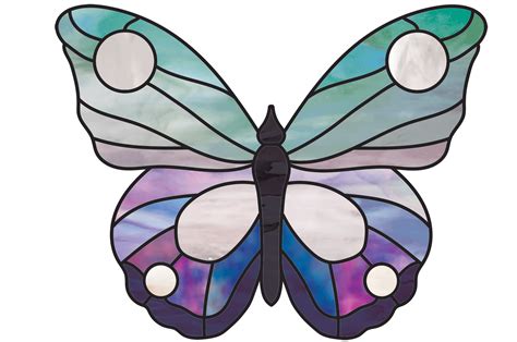 Butterfly Stained Glass Pattern Stained Glass Butterfly Stained