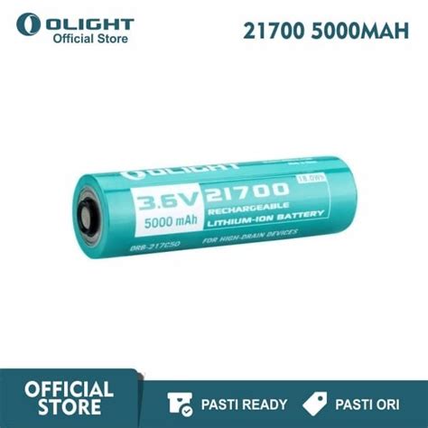 Jual OLIGHT 21700 5000MAH CUSTOMIZED LITHIUM ION BATTERY Shopee Indonesia