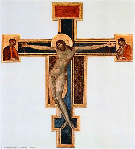 Reproducciones De Arte Del Museo Crucifix 1287 De Cimabue 1240 1302