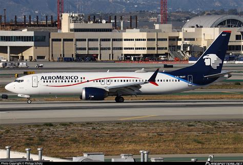 XA MAT Aeroméxico Boeing 737 8 MAX Photo by Philipp Schütz ID 1314812