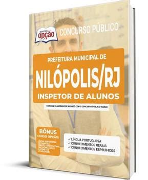 Apostila Prefeitura de Nilópolis RJ 2022 Inspetor de Alunos Livros