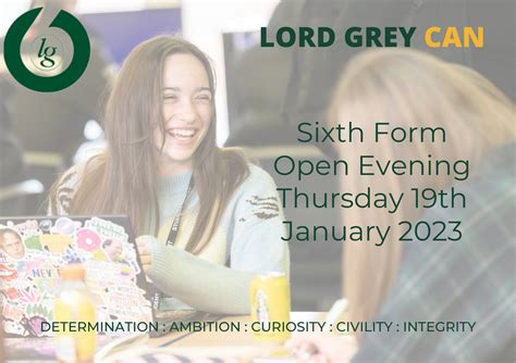 Lord Grey Academy on Twitter: "The Lord Grey Academy Sixth Form Open ...