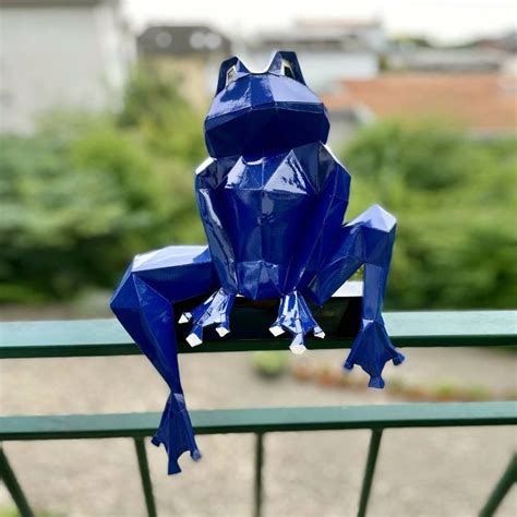 Frog Papercraft Sculpture Printable 3D Puzzle Papercraft Pdf - Etsy ...