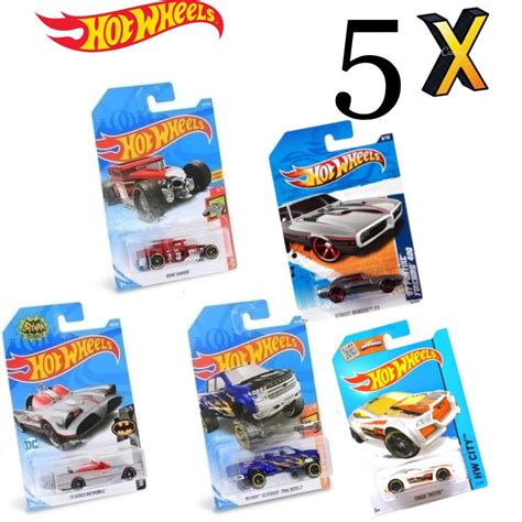 Kit 5x Carrinhos Hot Wheels Sortidos C4982 Mattel Shopee Brasil