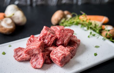 A5 Japanese Wagyu Beef Steak Cubes Premium Loin The Wagyu Shop