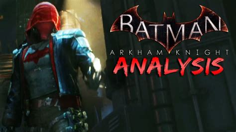 Batman Arkham Knight Red Hood Gameplay Breakdown Youtube