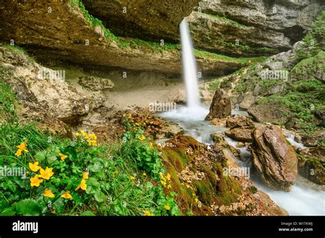 Pericnik Waterfall Valley Of Vrata Triglav National Park Julian Alps