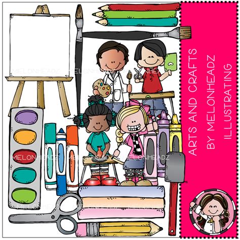 Arts And Crafts Clipart Combo Pack By Melonheadz Made By Teachers