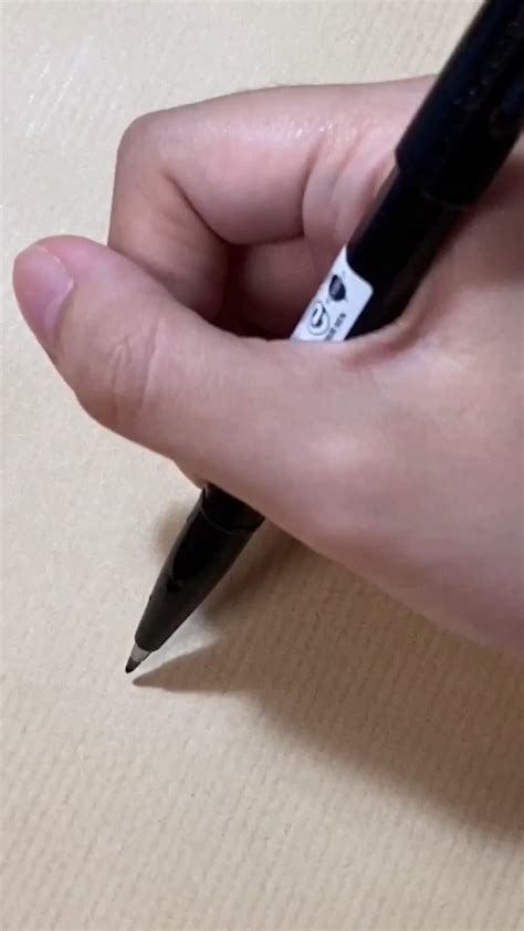 Calligraphy in real time! Using pentel touch brush pen (again as usual ... 