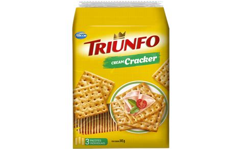 Triunfo Cream Cracker 345g Arcor Br