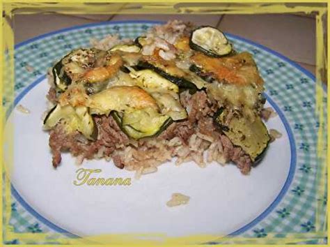 Hachis De Boeuf Et Riz Aux Courgettes De Les Gourmandises De Tanana Et