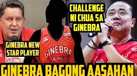 PBA LIVE GINEBRA BAGONG AASAHAN BAGONG STAR PLAYER ALFRANCIS CHUA