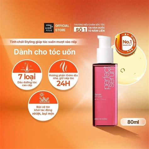 Tinh Chất Dưỡng Tóc Giúp Tóc Suôn Mượt Mise En Scène Perfect Serum