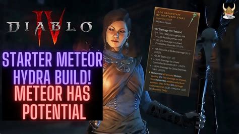 Diablo IV Fire Meteor Sorc Build Guide METEORS CAN WORK FULL FIRE