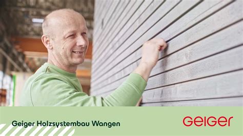 Geiger Holzsystembau Wangen YouTube