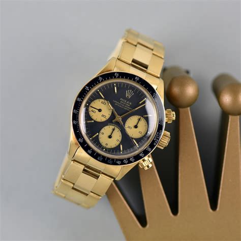 14k Gold Rolex Oyster Daytona Ref 6263 Big Eyes Rolex Passion Market