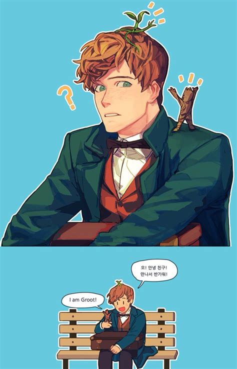 Newt Scamander Fantastic Beasts Fantastic Beasts Fanart Fantastic