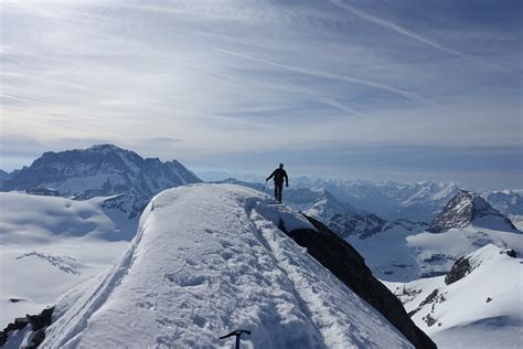 Gross Schärhorn Clariden 3295m 3295m Aktuelle Verhältnisse vom