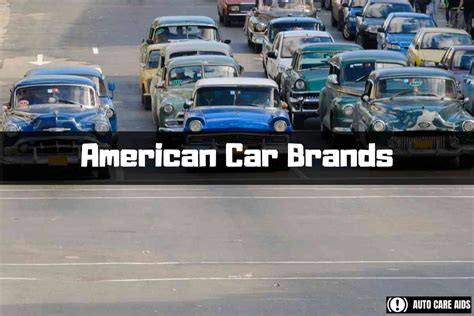 Top 16 American Car Brands (With Photos)