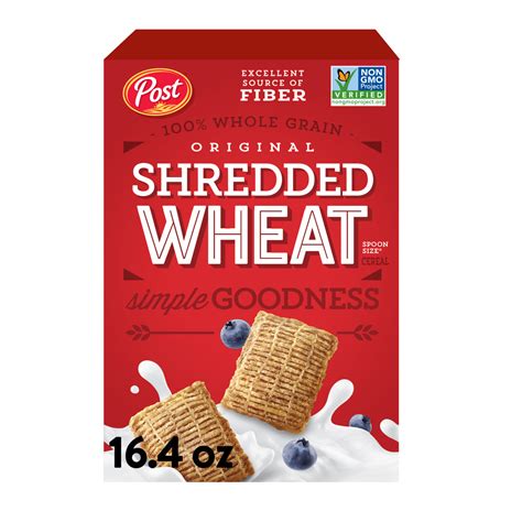 Shredded Wheat Cereal, Original, Spoon Size-Hero