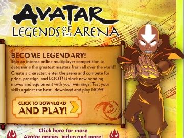 Avatar arena game - sgroupgasm