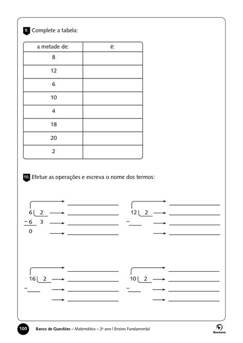 Atividades Matem Tica Ano Verloop Io