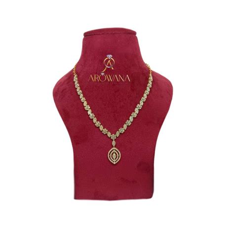 Designer Real Diamond Necklace – Welcome to Rani Alankar